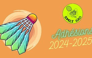 Adhésions 2024/2025